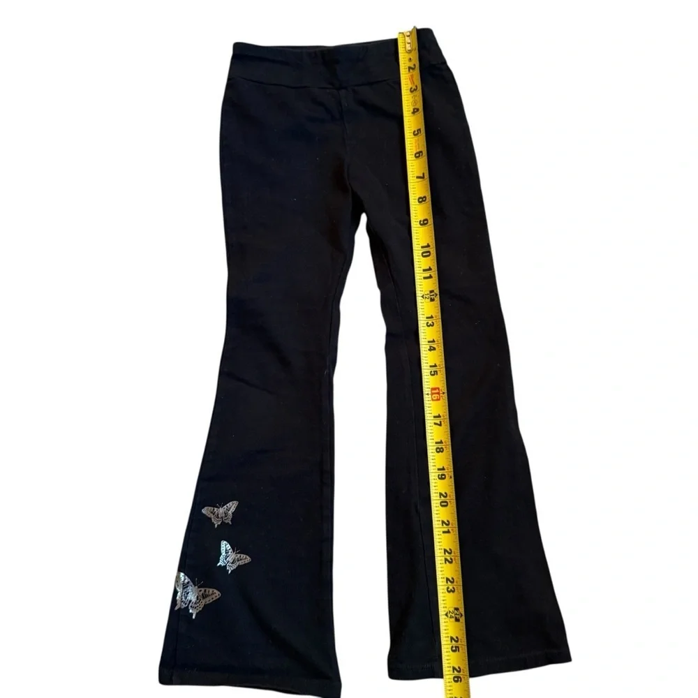 GAP | Kids Jet Black Flare Pants/Leggings- Size 6-7 years